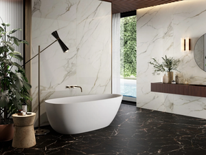 CANOVA LASTRE - Porcelain stoneware wall/floor tiles with marble effect _ Ceramica Rondine